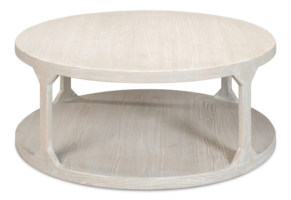 Sarreid Ltd - Devon Coffee Table, Grey Thorne in Grey - 53536-H view 2
