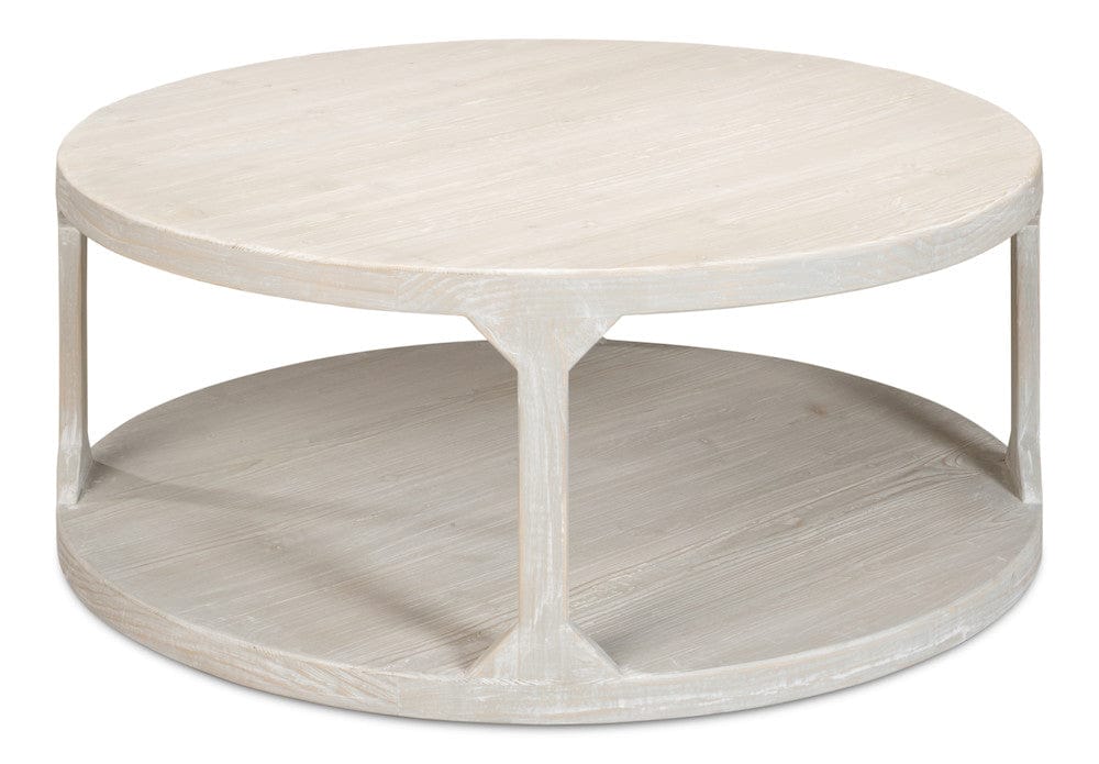 Sarreid Ltd - Devon Coffee Table, Grey Thorne in Grey - 53536-H view 3