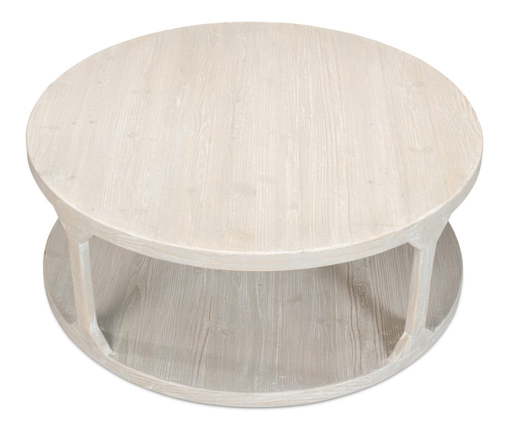 Sarreid Ltd - Devon Coffee Table, Grey Thorne in Grey - 53536-H view 4