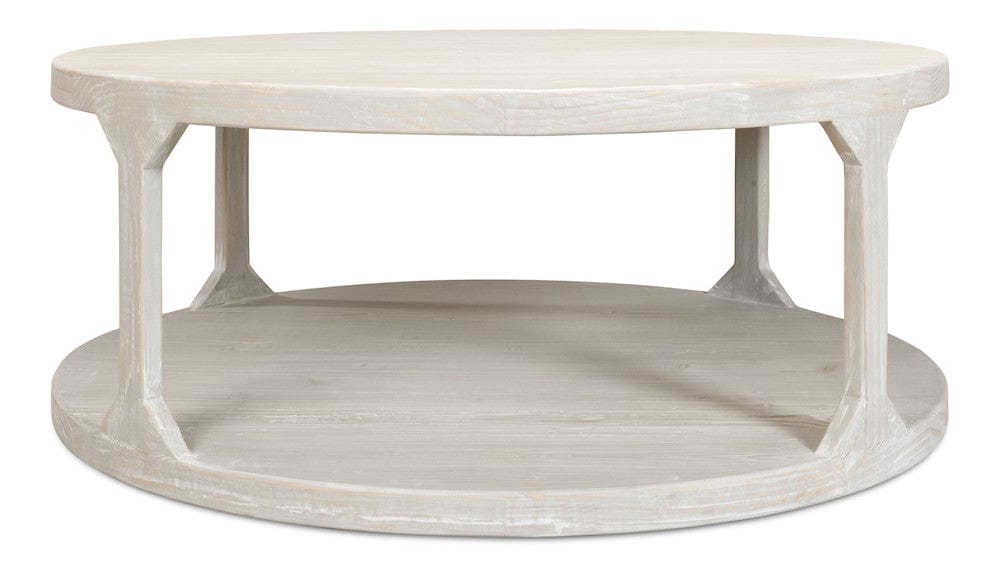 Sarreid Ltd - Devon Coffee Table, Grey Thorne in Grey - 53536-H view 7