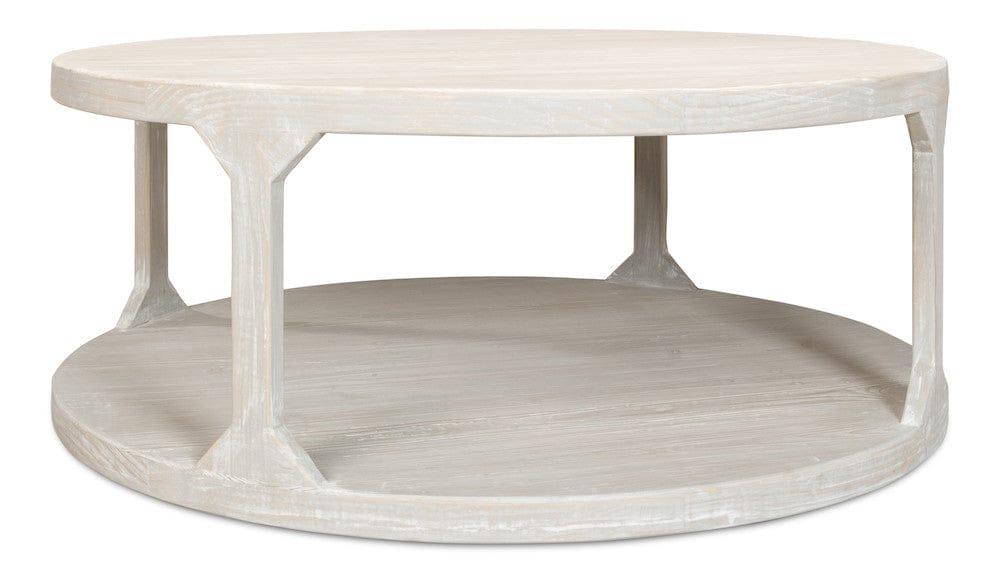 Sarreid Ltd - Devon Coffee Table, Grey Thorne in Grey - 53536-H view 8