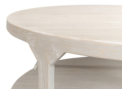 Sarreid Ltd - Devon Coffee Table, Grey Thorne in Grey - 53536-H view 9