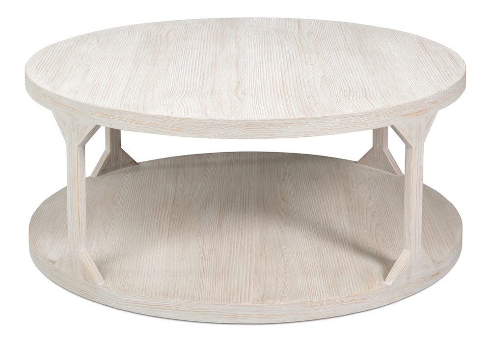 Sarreid Ltd - Devon Coffee Table in Grey - 54308 view 2