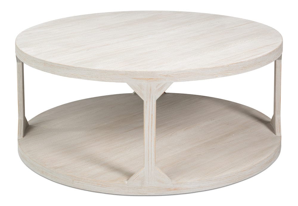 Sarreid Ltd - Devon Coffee Table in Grey - 54308 view 3