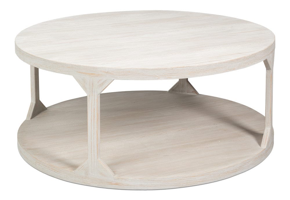Sarreid Ltd - Devon Coffee Table in Grey - 54308 view 4
