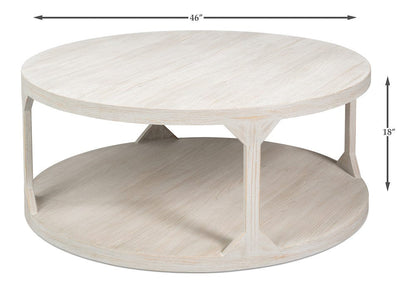 Sarreid Ltd - Devon Coffee Table in Grey - 54308 view 11