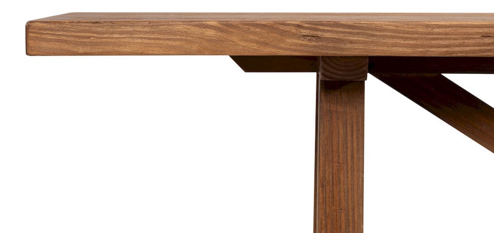 Sarreid Ltd - Double X Base Sofa Table in Natural - 54318 view 6