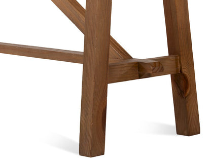Sarreid Ltd - Double X Base Sofa Table in Natural - 54318 view 11