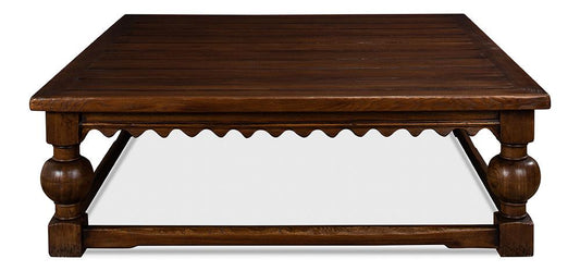 Sarreid Ltd - Durand Coffee Table - Brown - 40688 veiw 2