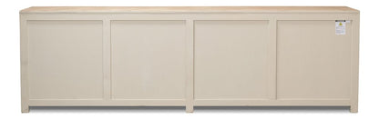 Sarreid Ltd - Eight Is Enough Sideboard,Whitewash in White - 40427-1 view 7