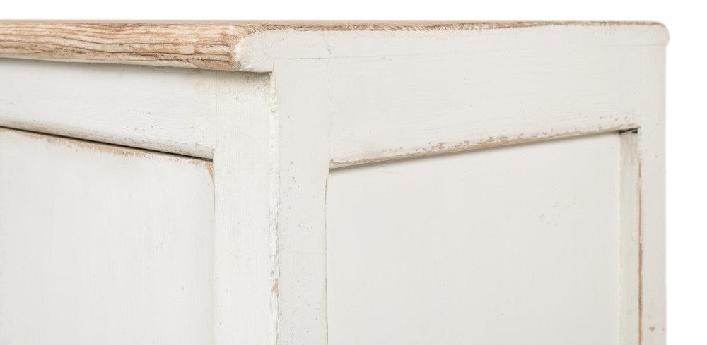 Sarreid Ltd - Eight Is Enough Sideboard,Whitewash in White - 40427-1 view 13