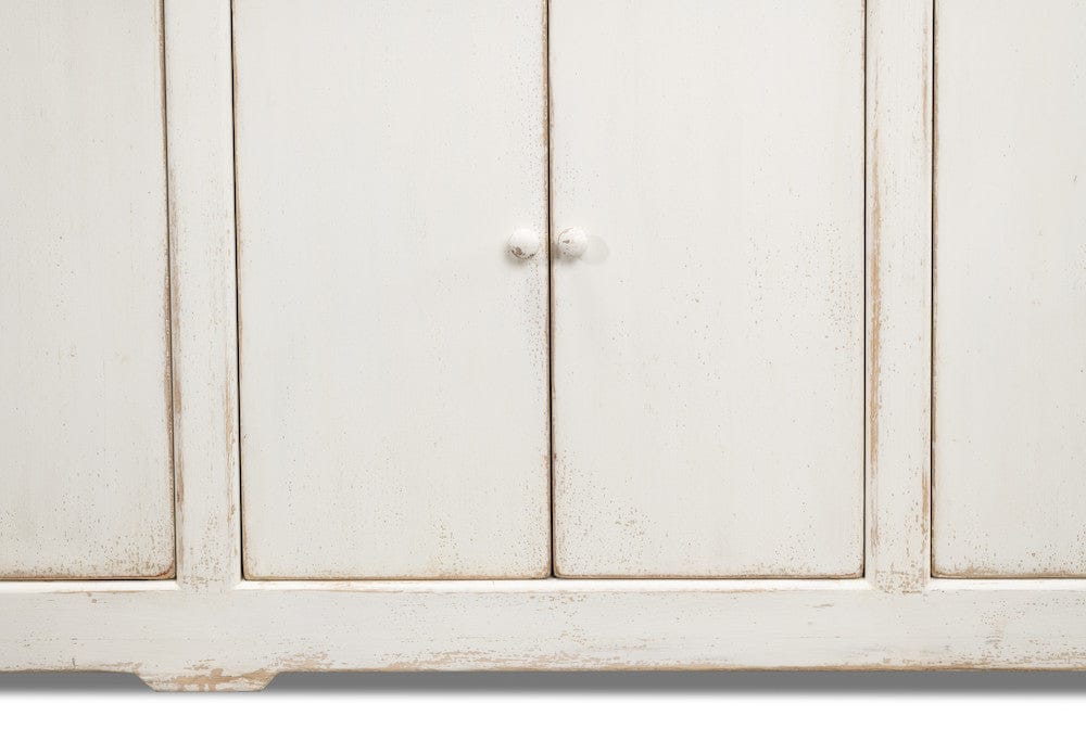 Sarreid Ltd - Eight Is Enough Sideboard,Whitewash in White - 40427-1 view 15