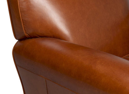 Sarreid Ltd - Elite French Club Chair in Brown - 40802 view 14