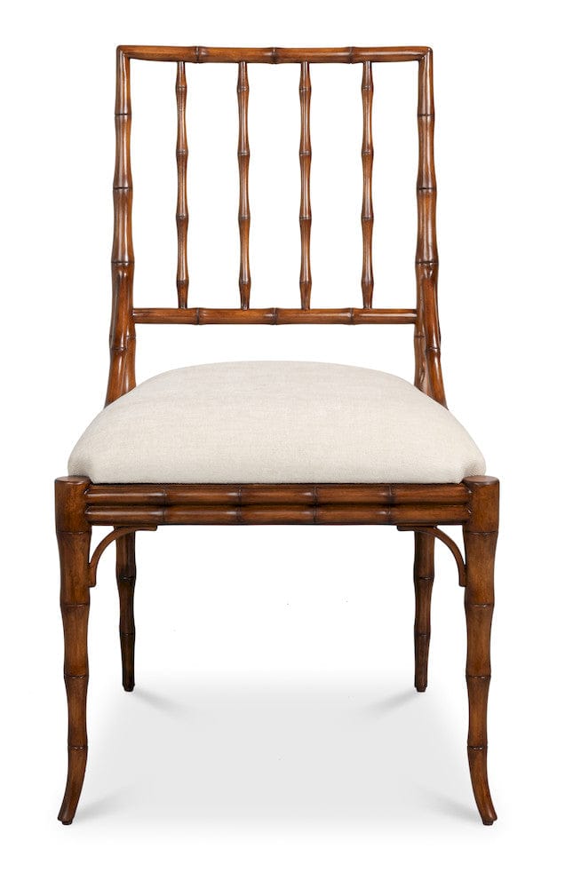 Sarreid Ltd - Elora Chair in White - 54320-PD view 2