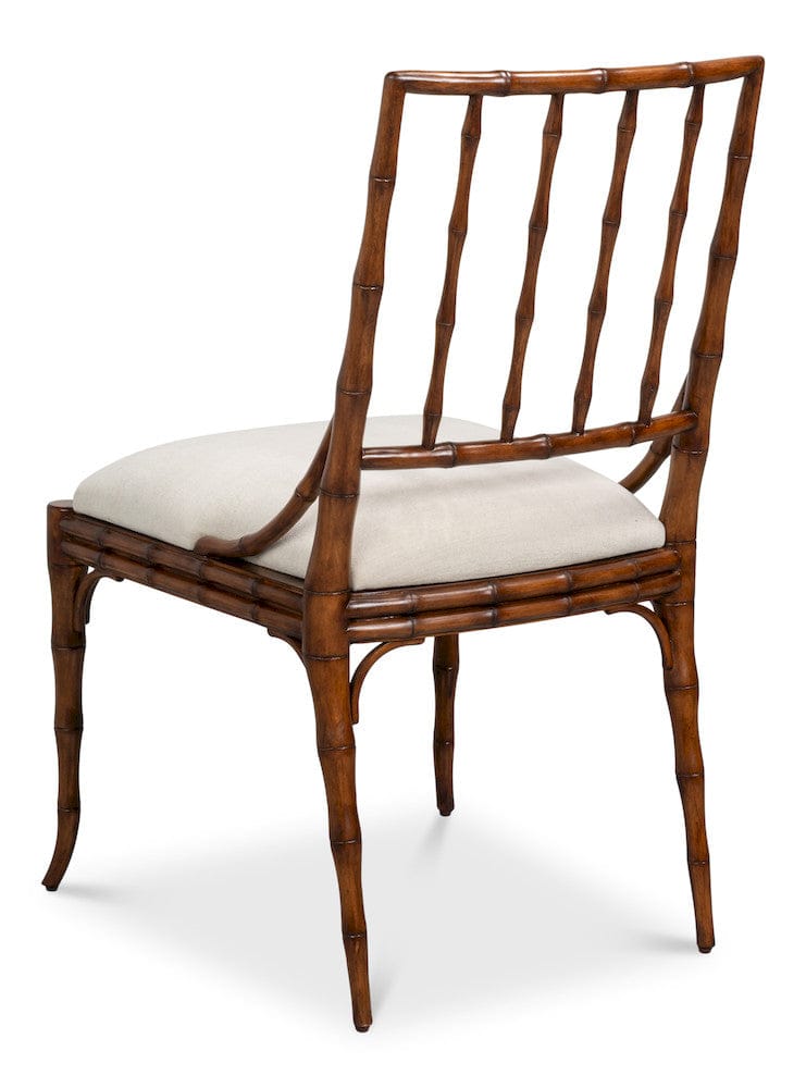 Sarreid Ltd - Elora Chair in White - 54320-PD view 5