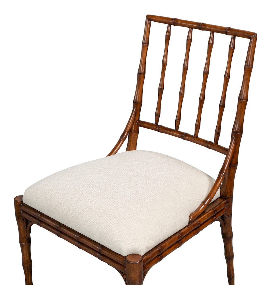 Sarreid Ltd - Elora Chair in White - 54320-PD view 6