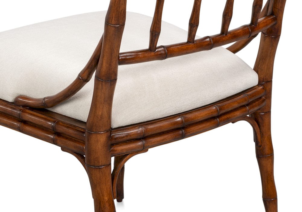 Sarreid Ltd - Elora Chair in White - 54320-PD view 7