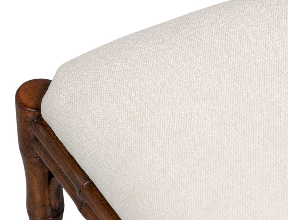 Sarreid Ltd - Elora Chair in White - 54320-PD view 9