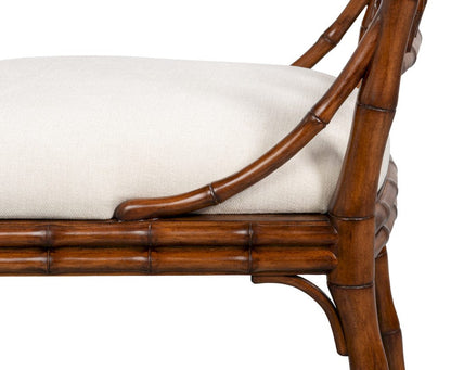 Sarreid Ltd - Elora Chair in White - 54320-PD view 10