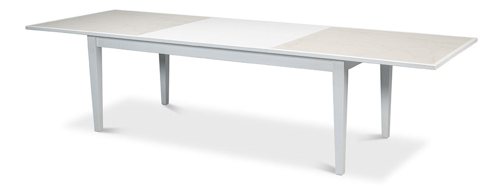 Sarreid Ltd - Elton Butterfly Dining Table,White - U223-AS08 veiw 1
