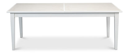 Sarreid Ltd - Elton Butterfly Dining Table,White - U223-AS08 veiw 2