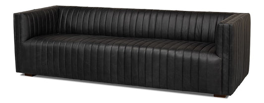 Sarreid Ltd - Everett Sofa - Black - 53795 veiw 1