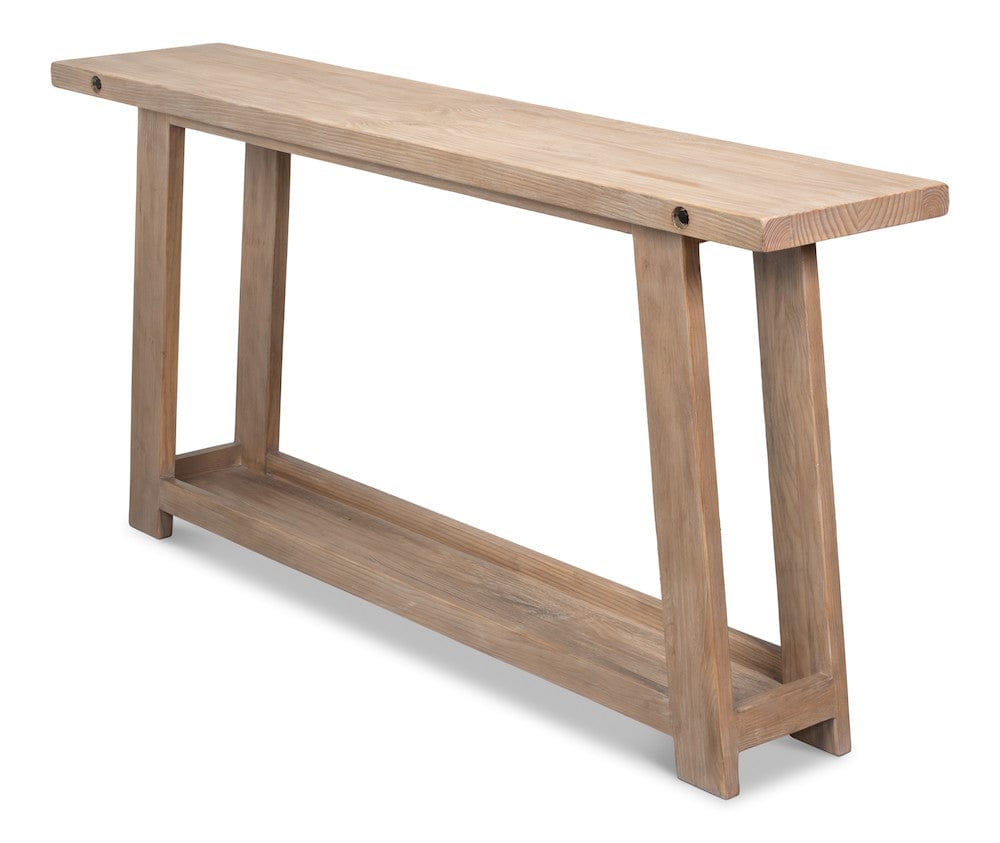 Sarreid Ltd - Farmhouse Kitchen Table in Natural - 54310 view 3