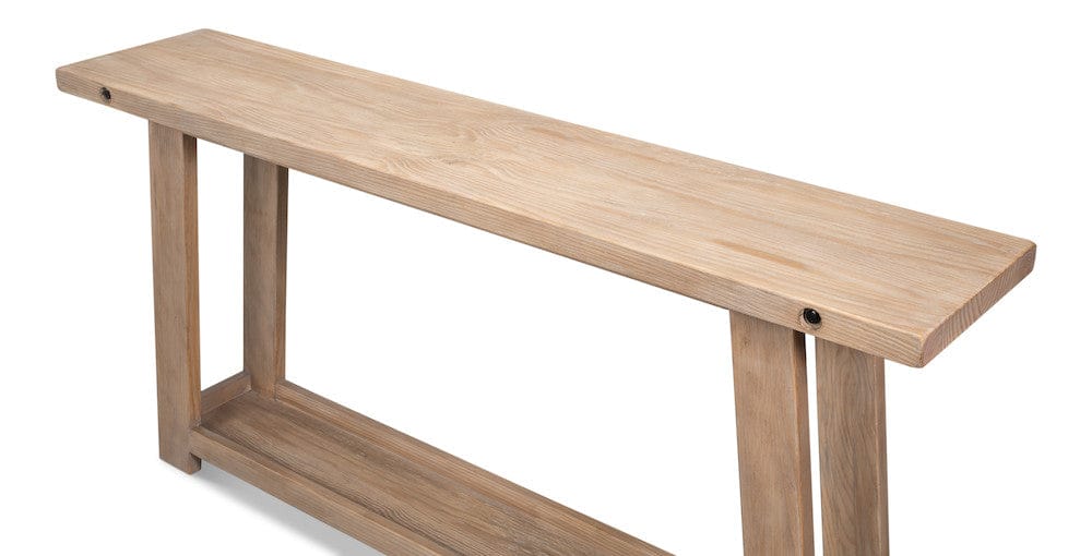 Sarreid Ltd - Farmhouse Kitchen Table in Natural - 54310 view 4