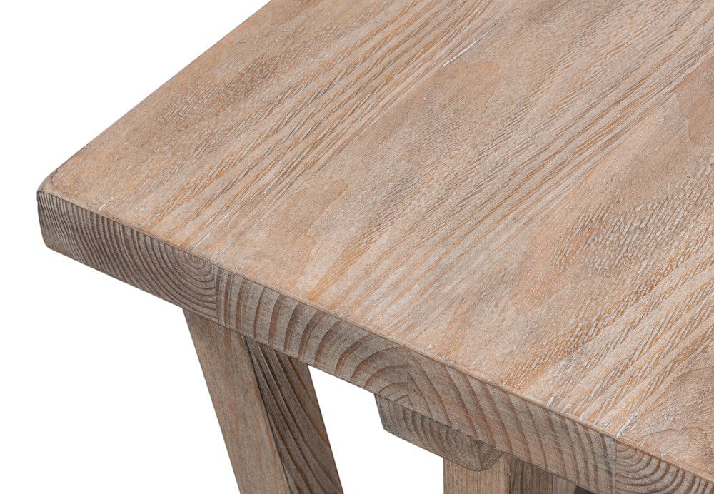 Sarreid Ltd - Farmhouse Side Table in Natural - 54307 view 7