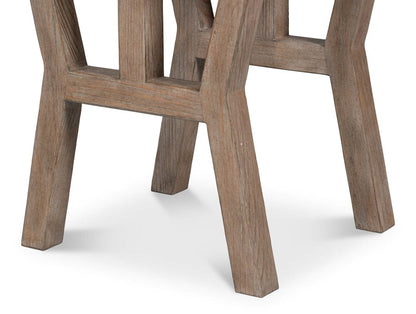 Sarreid Ltd - Farmhouse Side Table in Natural - 54307 view 10