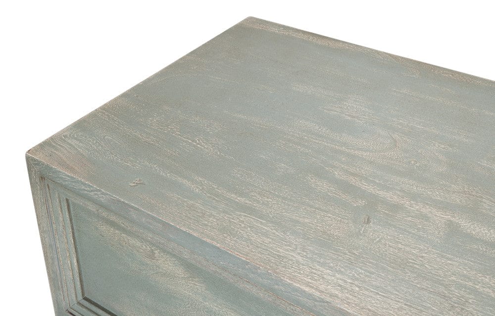 Sarreid Ltd - Frances Chest Of Drawer in Blue - 53997 view 4