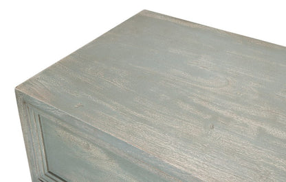 Sarreid Ltd - Frances Chest Of Drawer in Blue - 53997 view 4
