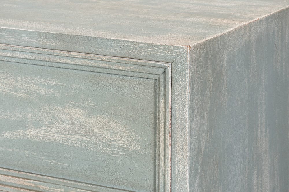 Sarreid Ltd - Frances Chest Of Drawer in Blue - 53997 view 5
