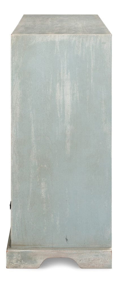 Sarreid Ltd - Frances Chest Of Drawer in Blue - 53997 view 8