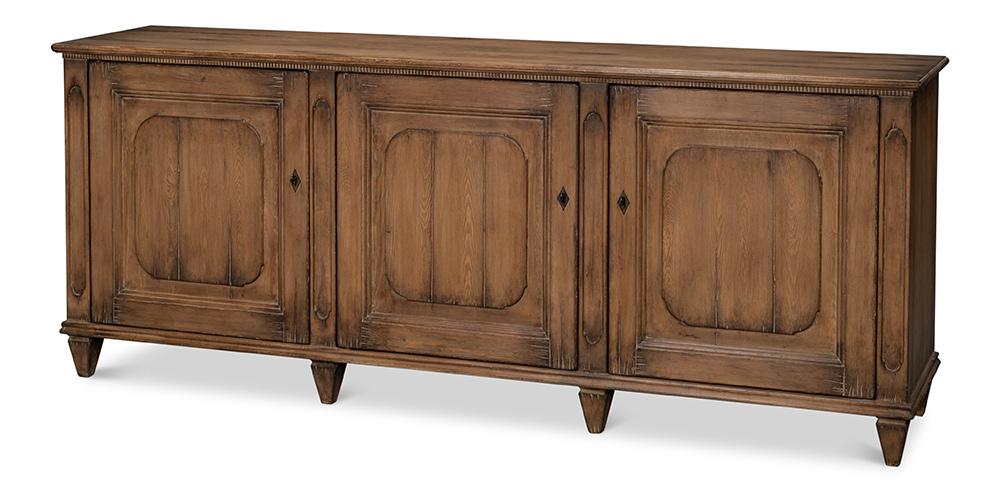 Sarreid Ltd - French Country Sideboard, Old Pine Stain - 52756 veiw 1