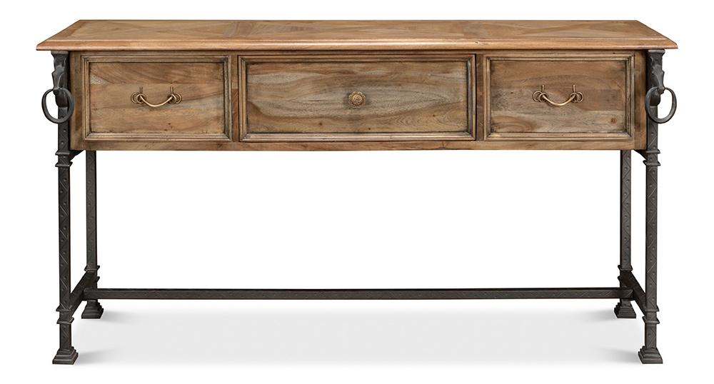 Sarreid Ltd - Game Of Thornes Console Table - Tan - 53050 veiw 2