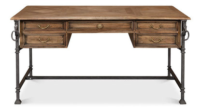 Sarreid Ltd - Game Of Thornes Desk - Tan - 27100 veiw 2