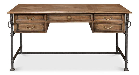 Sarreid Ltd - Game Of Thornes Desk - Tan - 27100 veiw 2