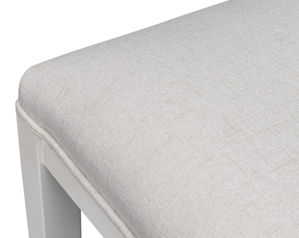 Sarreid Ltd - Goccia Side Chair, Cortina White, Crema in White - U165-79AS view 8