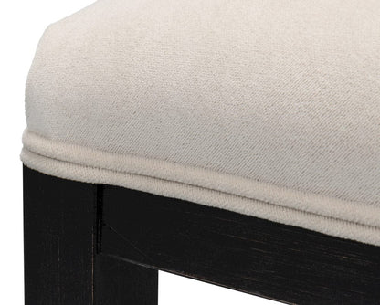 Sarreid Ltd - Goccia Side Chair, Nero, Banks Organza in Black - U165-03F11 view 8