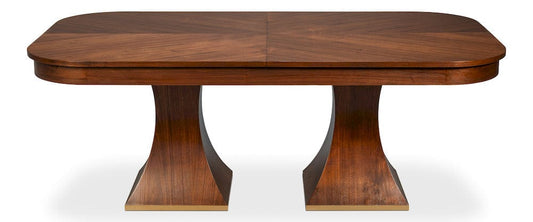 Sarreid Ltd - Gramercy Park Jupe Table in Brown - 54285-BW view 1