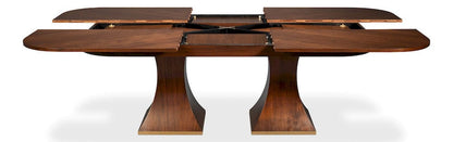 Sarreid Ltd - Gramercy Park Jupe Table in Brown - 54285-BW view 2
