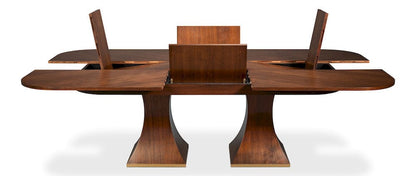 Sarreid Ltd - Gramercy Park Jupe Table in Brown - 54285-BW view 4