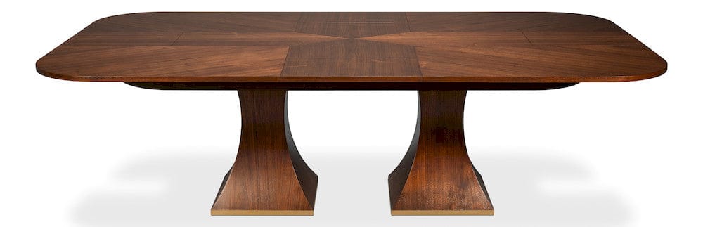 Sarreid Ltd - Gramercy Park Jupe Table in Brown - 54285-BW view 5