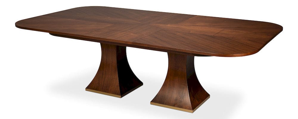 Sarreid Ltd - Gramercy Park Jupe Table in Brown - 54285-BW view 6