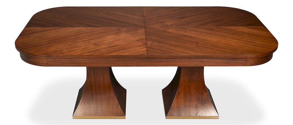 Sarreid Ltd - Gramercy Park Jupe Table in Brown - 54285-BW view 7