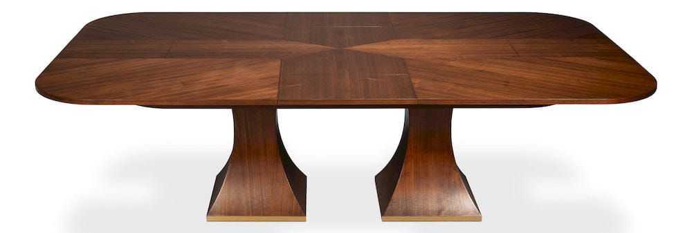 Sarreid Ltd - Gramercy Park Jupe Table in Brown - 54285-BW view 8