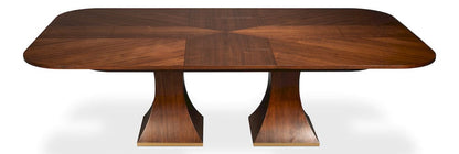 Sarreid Ltd - Gramercy Park Jupe Table in Brown - 54285-BW view 8