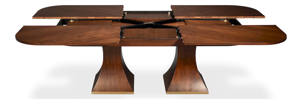 Sarreid Ltd - Gramercy Park Jupe Table in Brown - 54285-BW view 12