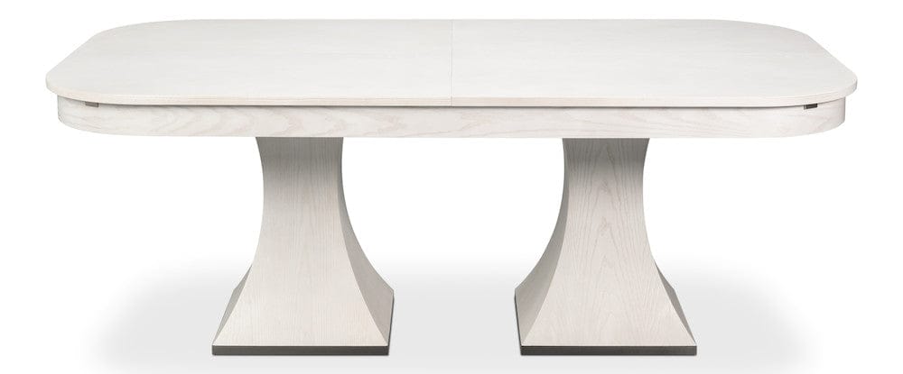 Sarreid Ltd - Gramercy Park Jupe Table in White - 54285-WW view 1